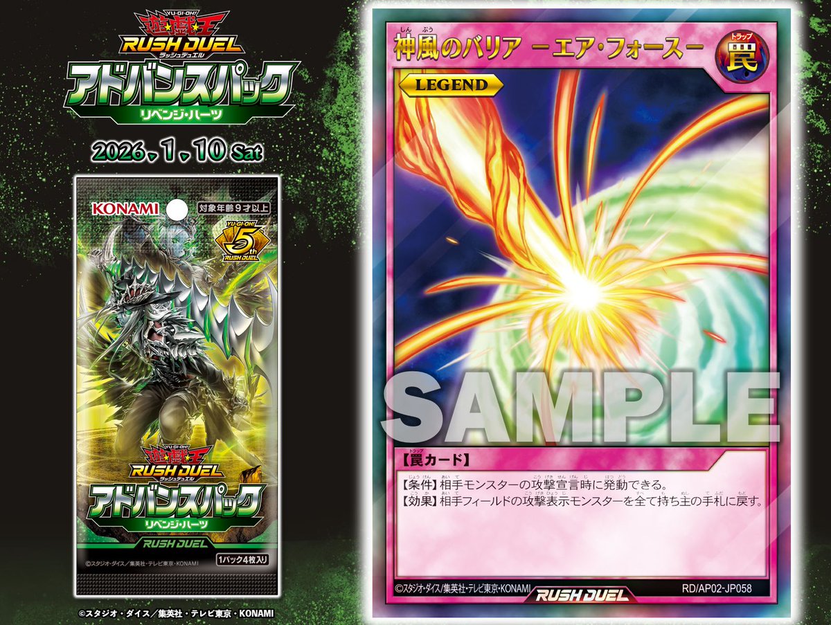 ♱☨☩┈┈┈┈┈┈ アドバンスパック リベンジ・ハーツ