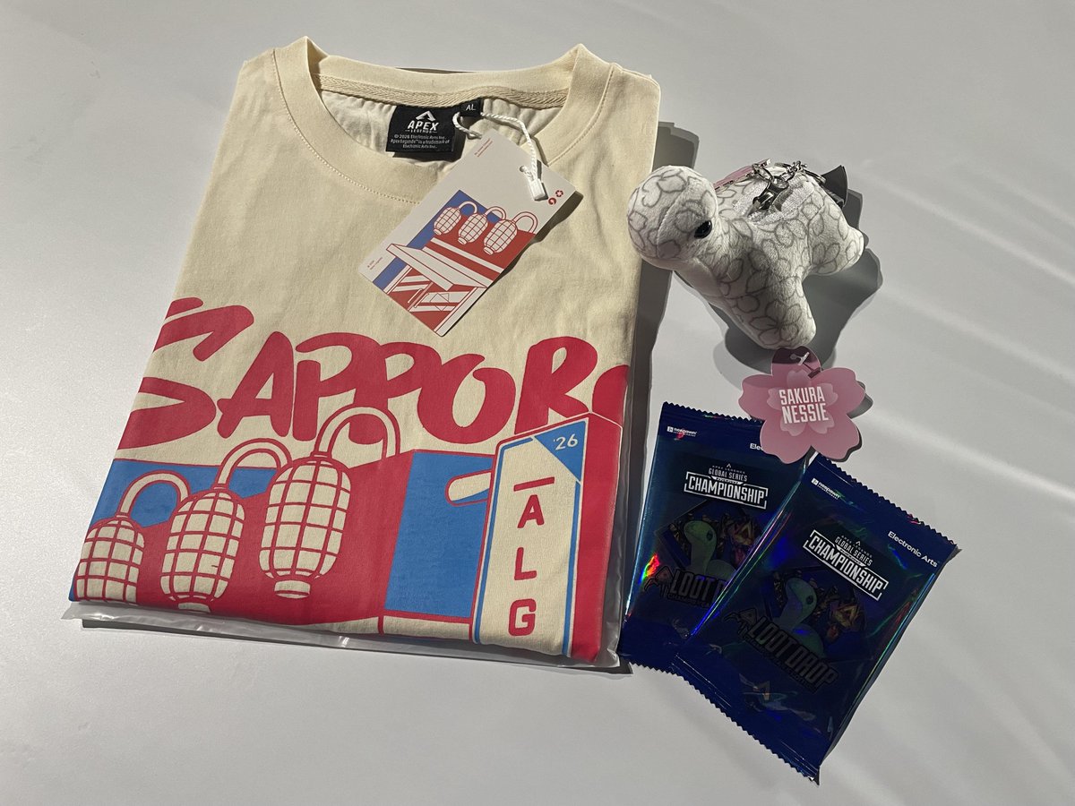 ALGS札幌公式グッズ、なんと4,000円ごとに1枚「LOOT DROP」という特典