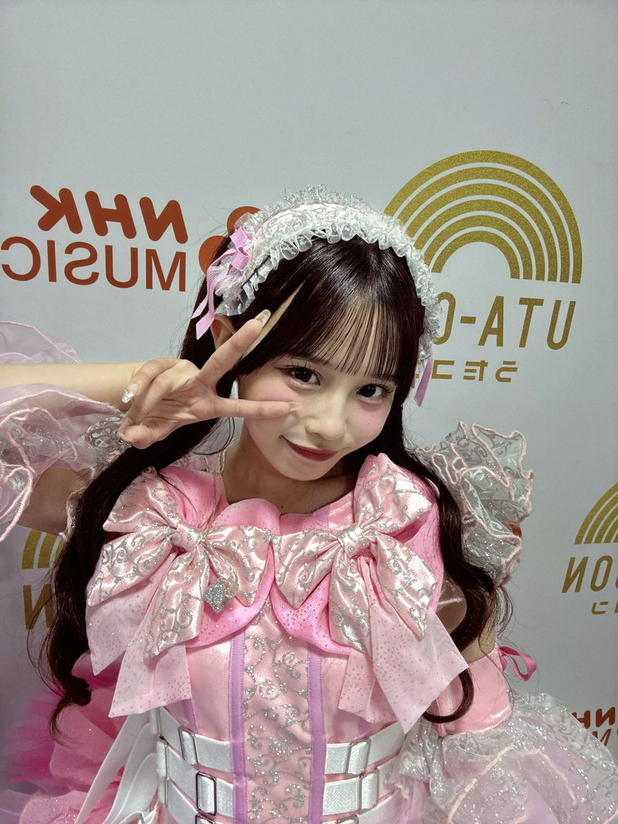 うたコンありがとうございました👑 CANDY TUNEぴんく色担当 村川緋杏