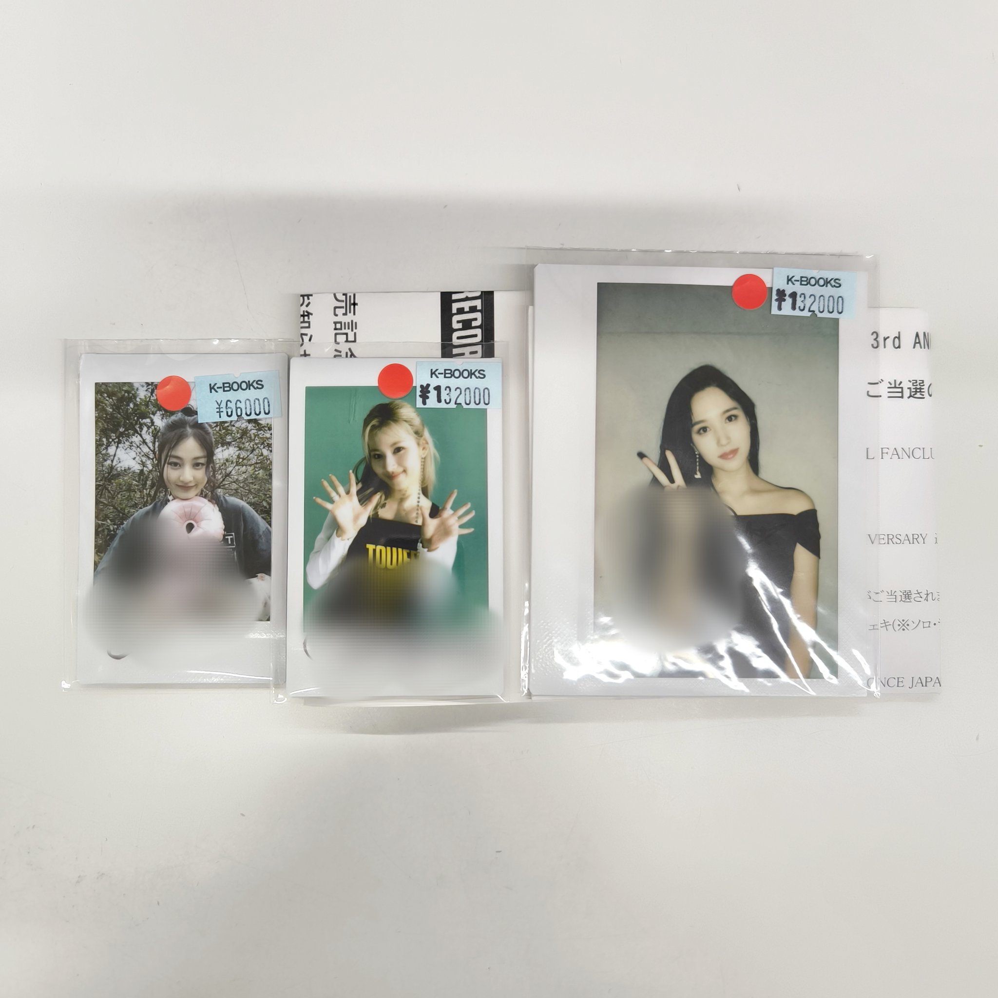 TWICE 「#TWICE5」 MINA サイン入りチェキ タワレコ当選