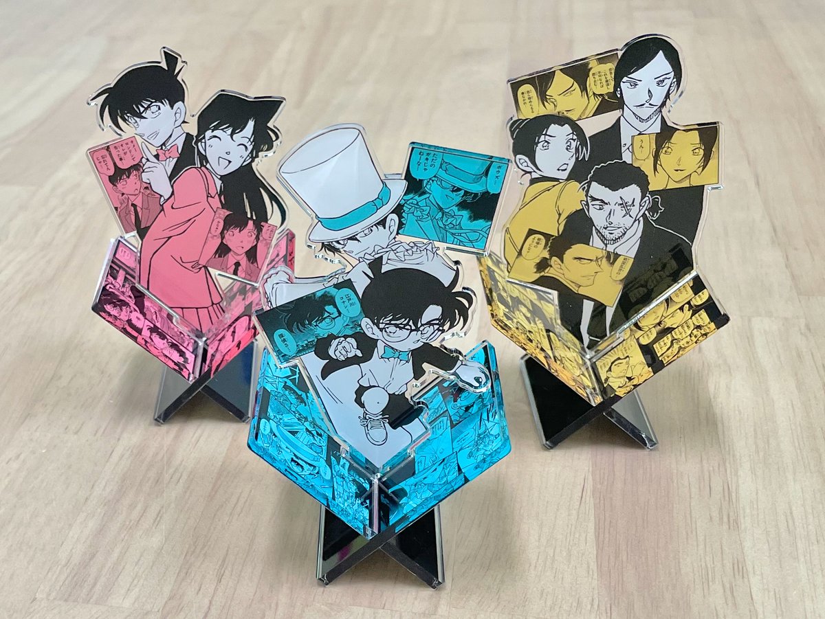 🆕新商品情報🆕 コナン探偵社オリジナル新商品 ・とびだすアクリル