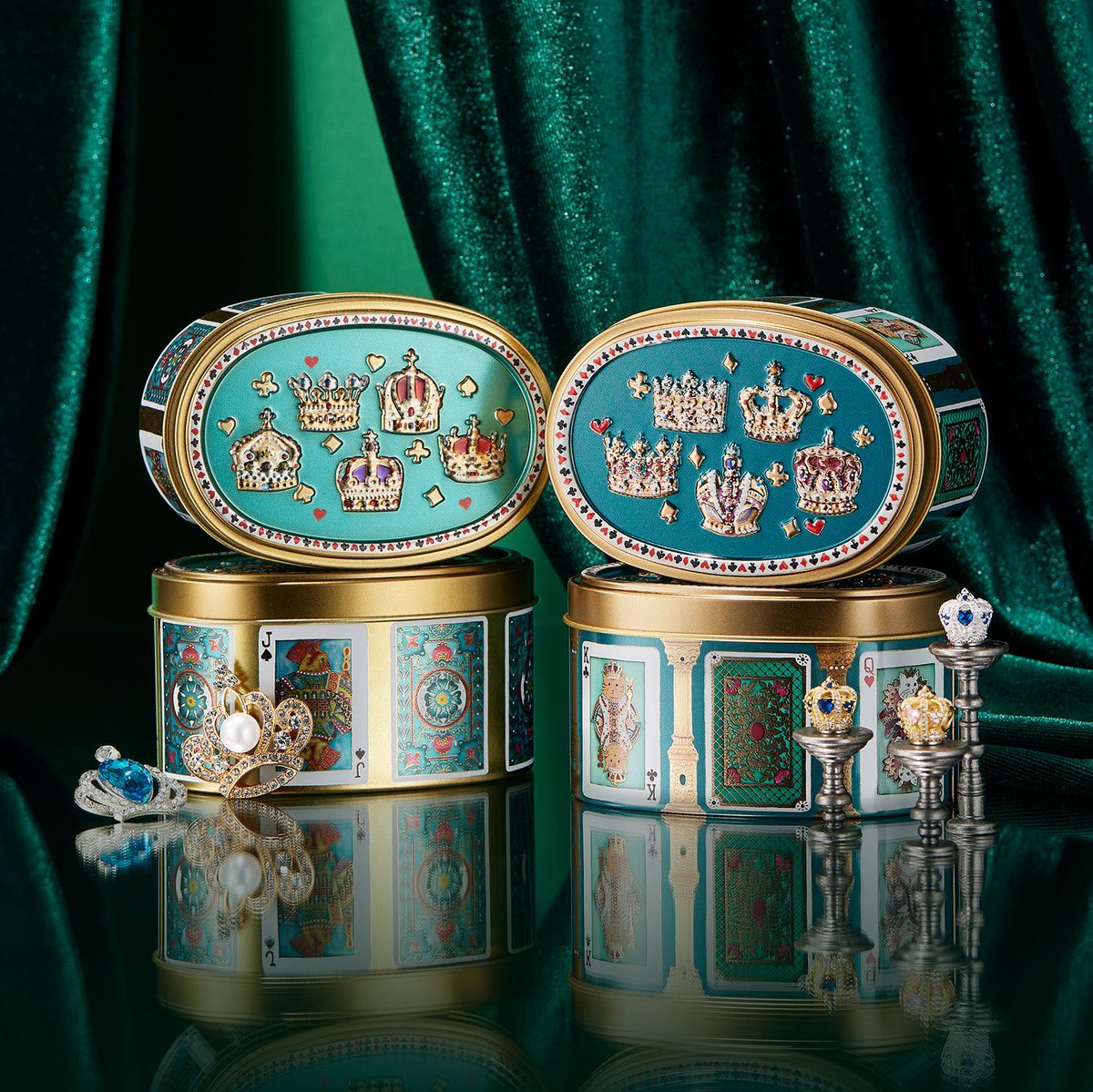 2025年バレンタイン限定の『ネコのトランプ缶』の第二弾として、新たに