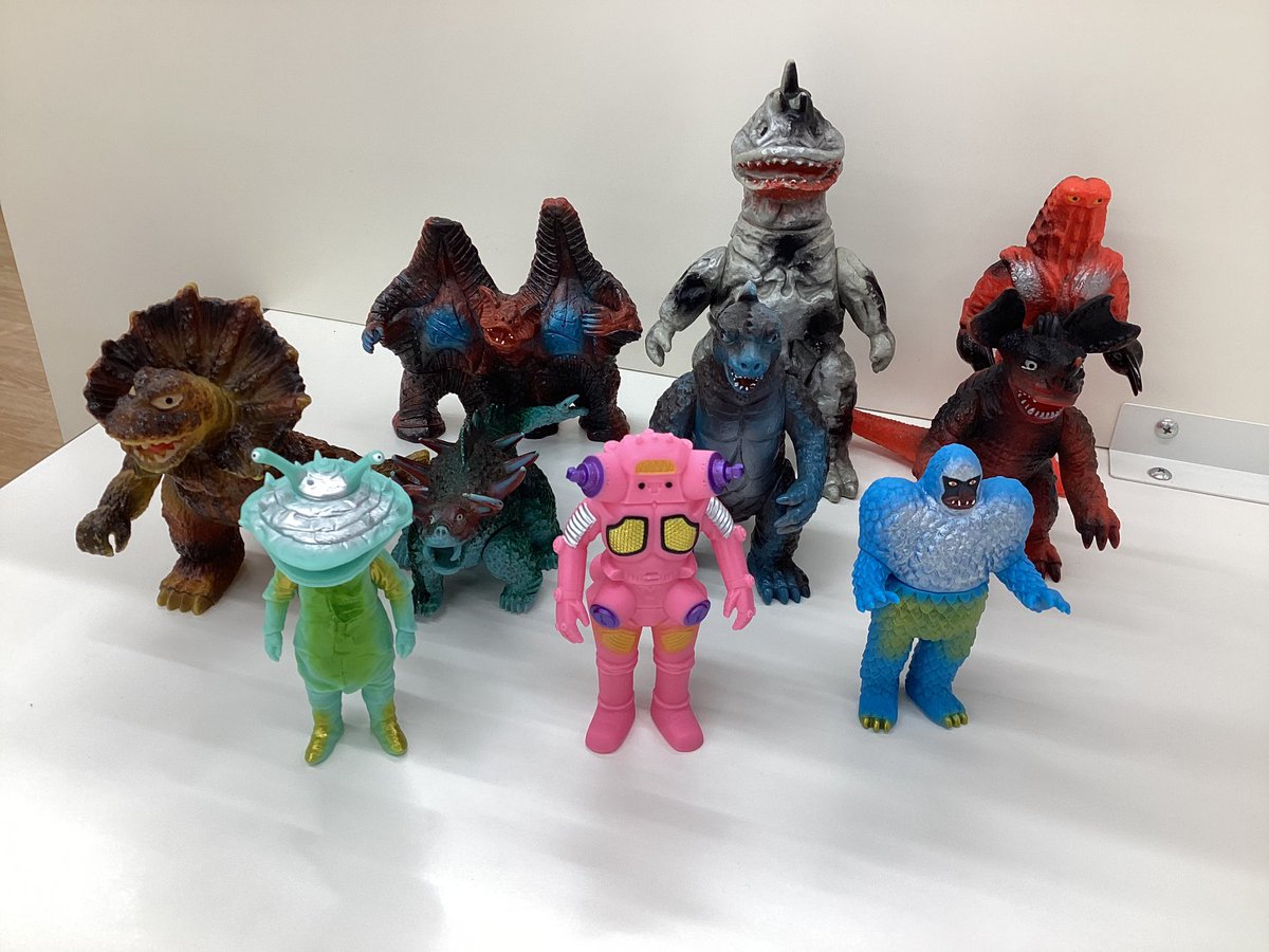 トイプラネット前橋荒牧店】 本日怪獣ソフビがたくさん入荷しました