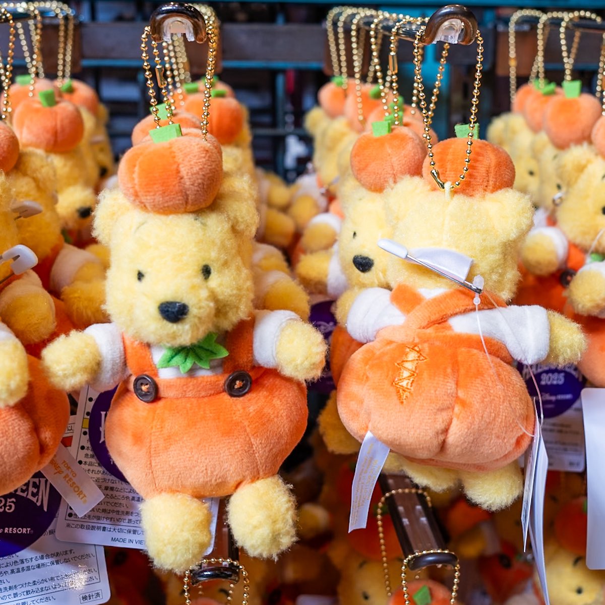 パンプキンコスチュームを着たプーさん！ 東京ディズニーリゾート