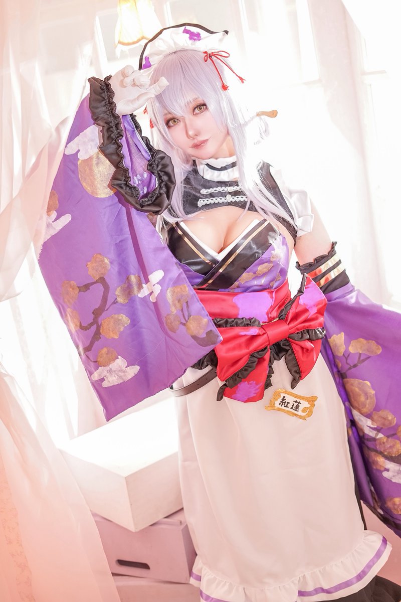 勝利の女神：NIKKE ／紅蓮 and GALLERY コラボ メイド衣装 photo