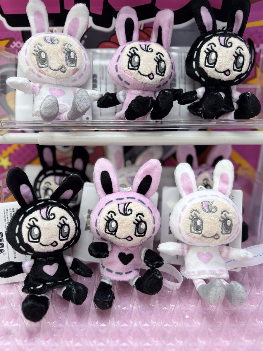 🎀ミニクレーン新景品💟 ナルミヤキャラクターズマスコット