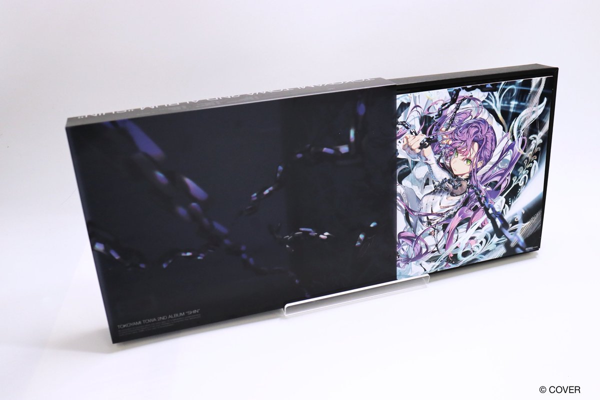 💡 #常闇トワ2nd アルバム『SHIN』紹介 💡 完全生産限定盤 ・スリーブ
