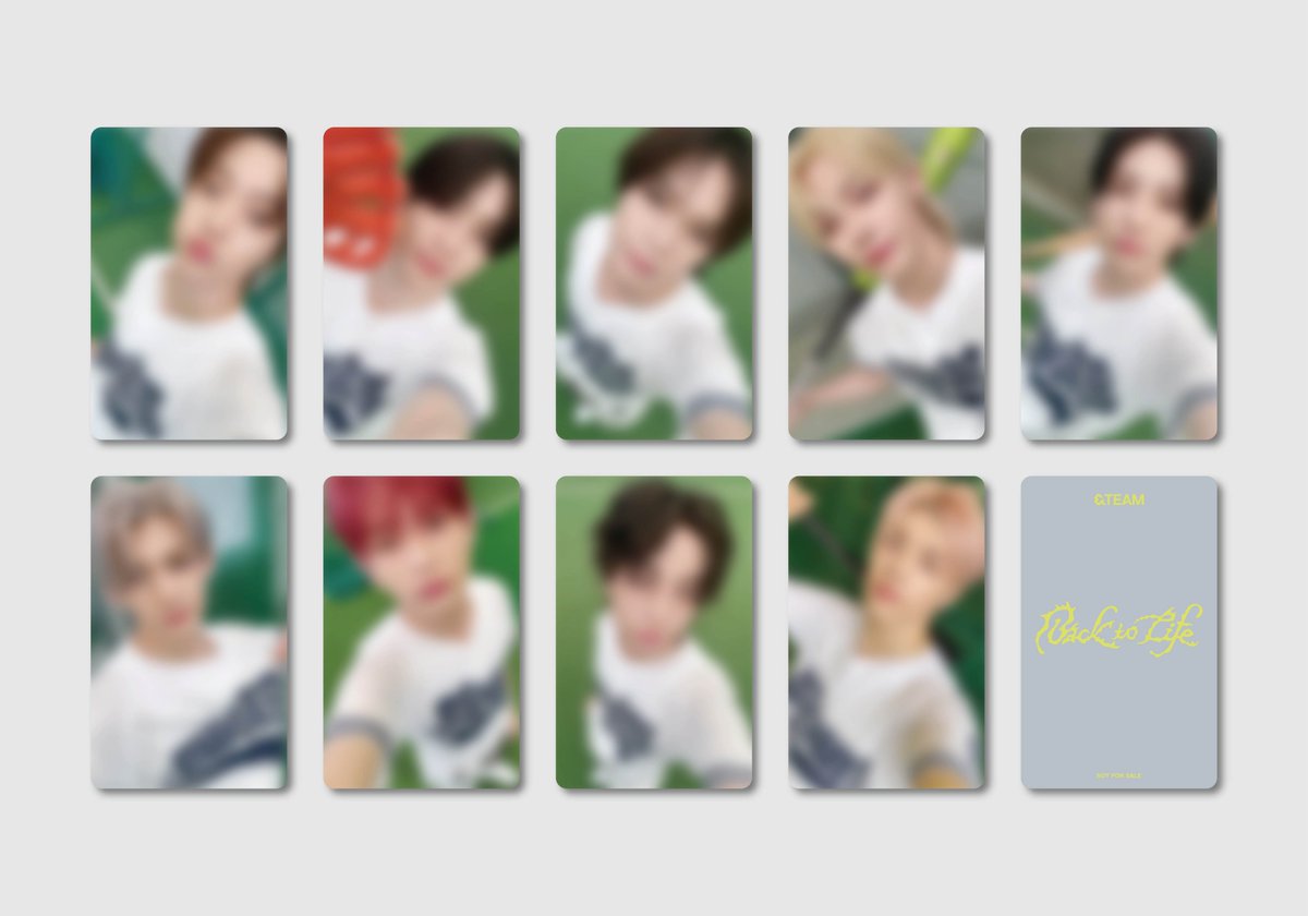 &TEAM KR 1st Mini Album 'Back to Life' メンバー全員「スペシャル