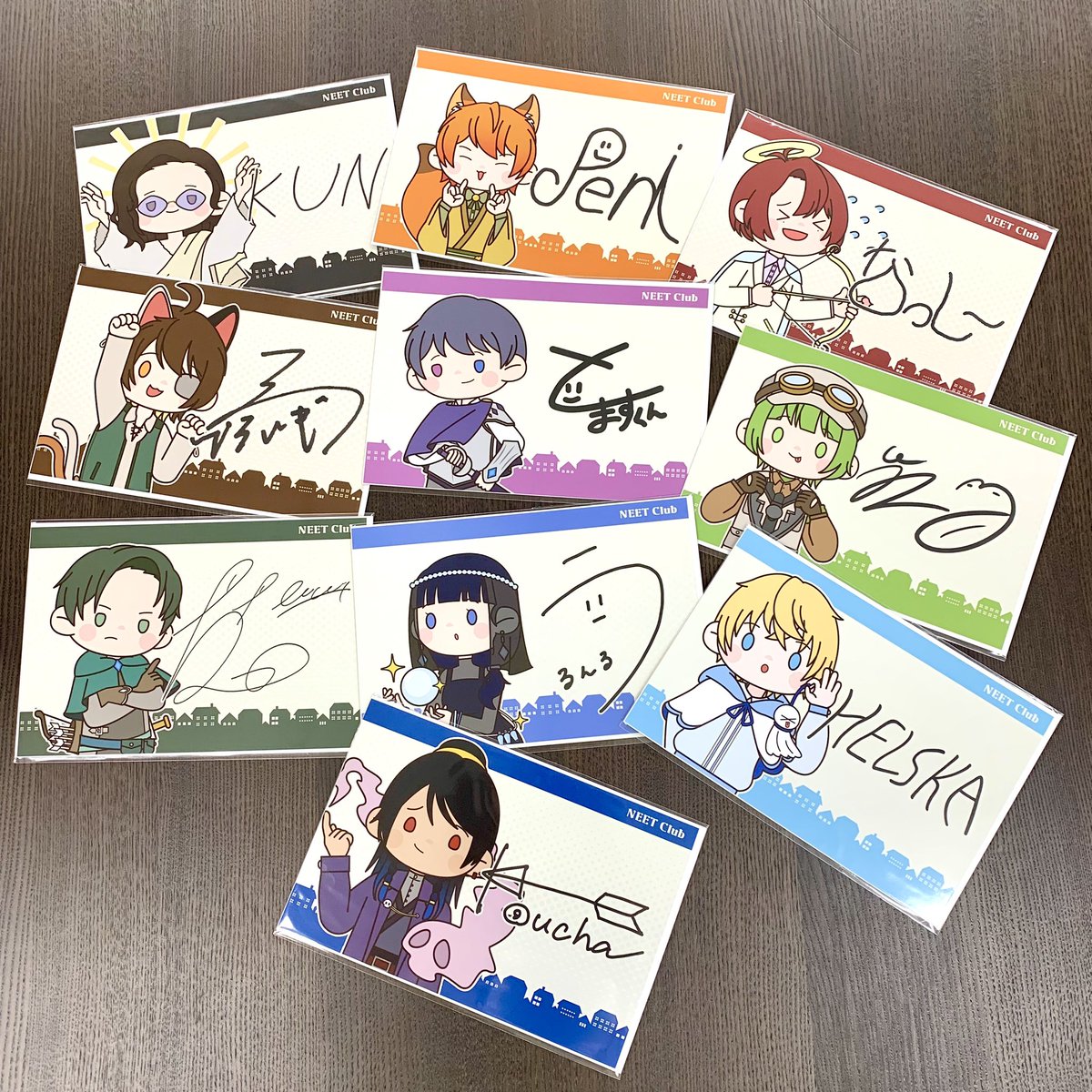 ニート部 第2弾』が10/17(金)12:00〜発売決定！！ウェブポン限定グッズ