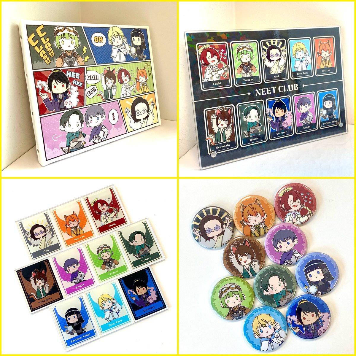 ニート部 第2弾』が10/17(金)12:00〜発売決定！！ウェブポン限定グッズ