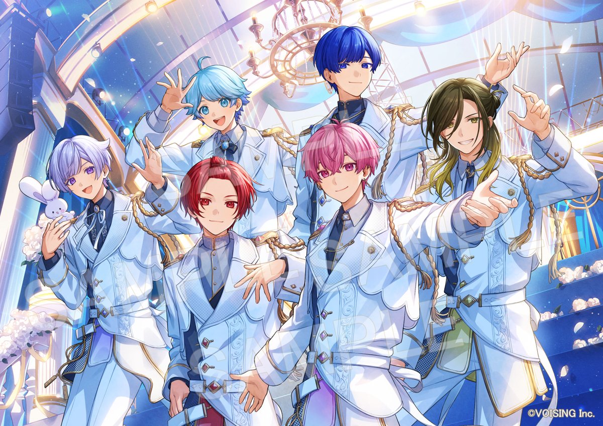 いれいす】さんの5周年のビジュアルを担当させていただきました！ 5