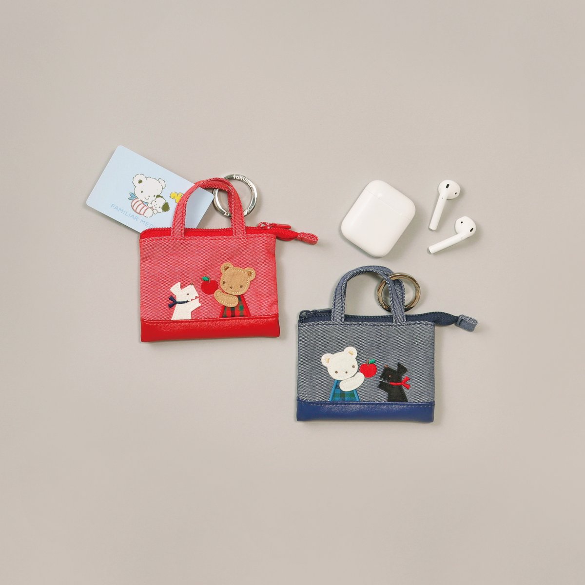 再入荷のお知らせ／ 手のひらサイズのミニデニムバッグとミニバッグ