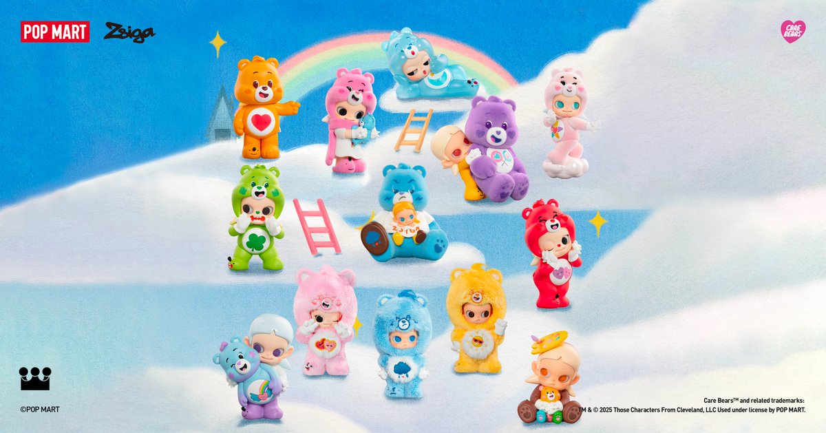 𝐙𝐬𝐢𝐠𝐚 × Care Bears のコラボレーションアイテムが登場
