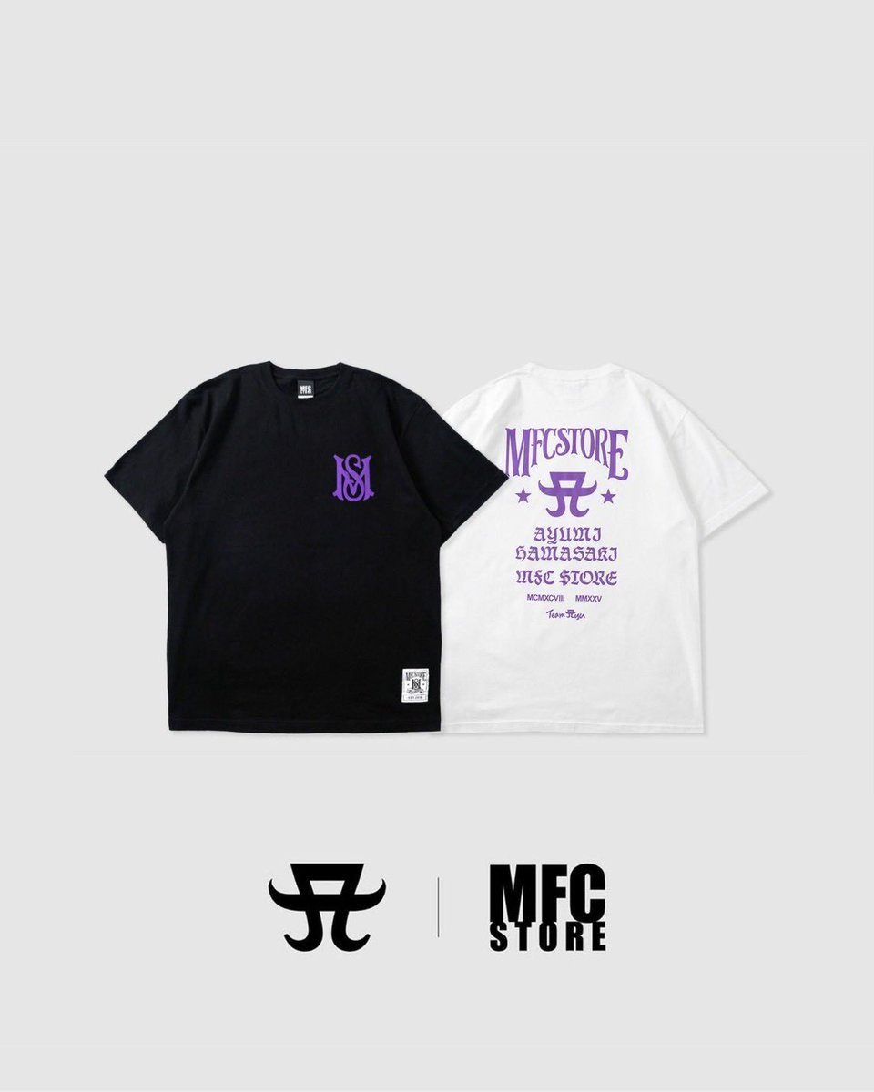 ayumi hamasaki × MFC STORE 浜崎あゆみさんご愛用の「MS LOGO」が