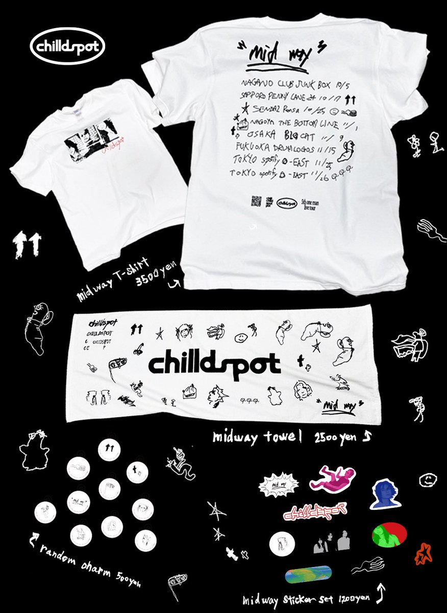 新グッズ解禁!!💁🏻 5th one man tour “mid way”ツアーグッズ解禁！ 10