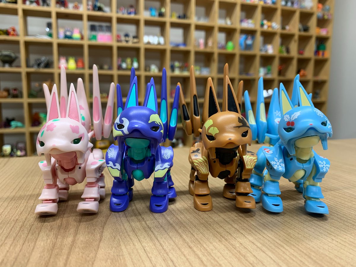 📢2025年10月発売ボックストイ🦊 アニマネッツ キツネ型2✨ SO-TA