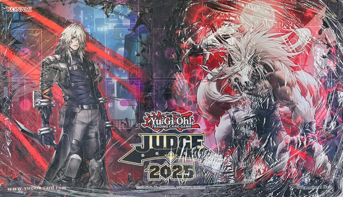 遊戯王 プレイマット④】 【未開封】 禁じられた 失楽の魔女【JUDGE