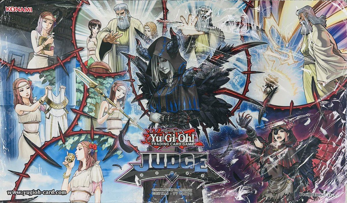 遊戯王 プレイマット④】 【未開封】 禁じられた 失楽の魔女【JUDGE