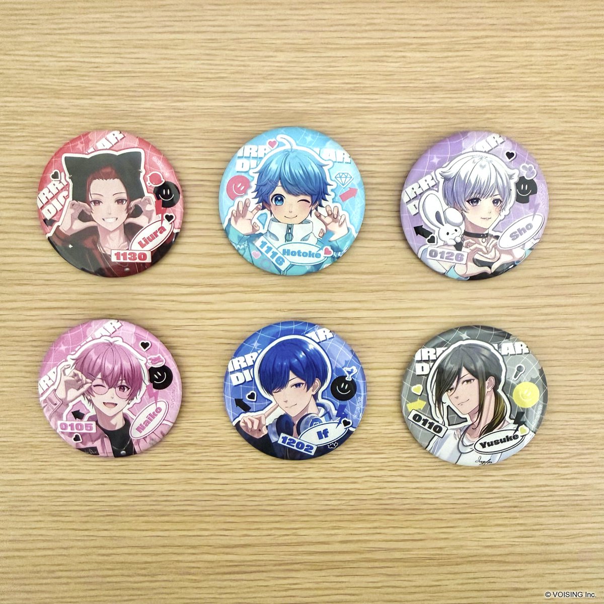 ˏˋ 🆕 いれいす×Photoismコラボグッズˎˊ˗ ✓ランダム缶バッジ