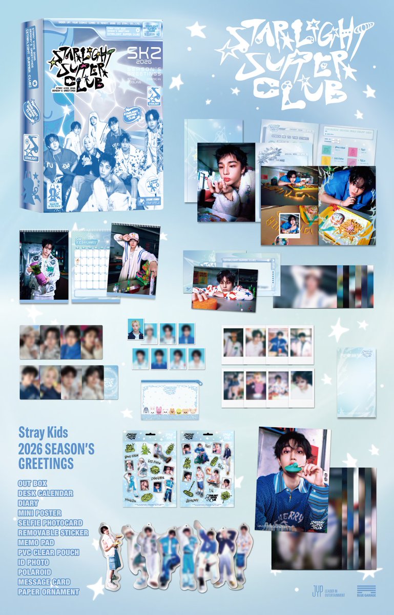 🤍🤍🤍 StrayKids 2026 SEASON'S GREETINGS [[STARLIGHT SUPPER CLUB
