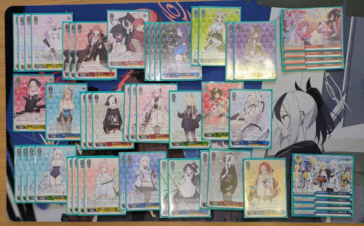 WS】ブルーアーカイブ優勝デッキレシピ(bulldor/Hadsu