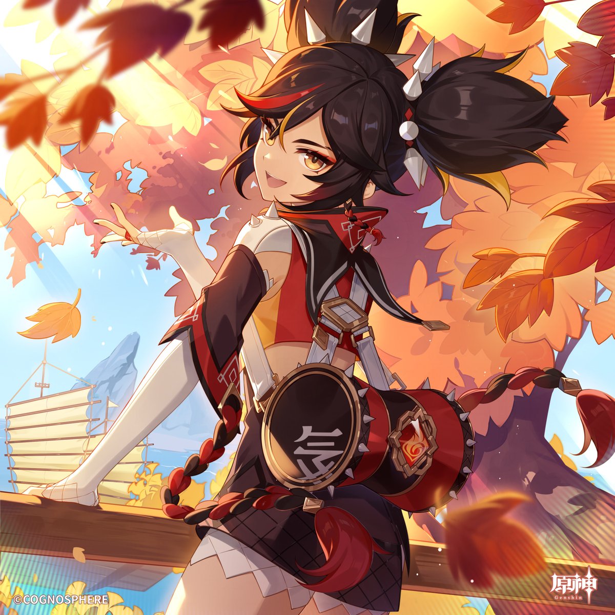 原神_キャラ生誕祭 【#辛炎生誕祭2025】 よう、いい天気だな！楓は