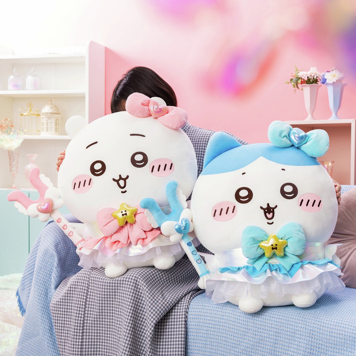 🌼来週からご予約開始①🌼 『#まじかるちいかわ 超BIG！おすわり