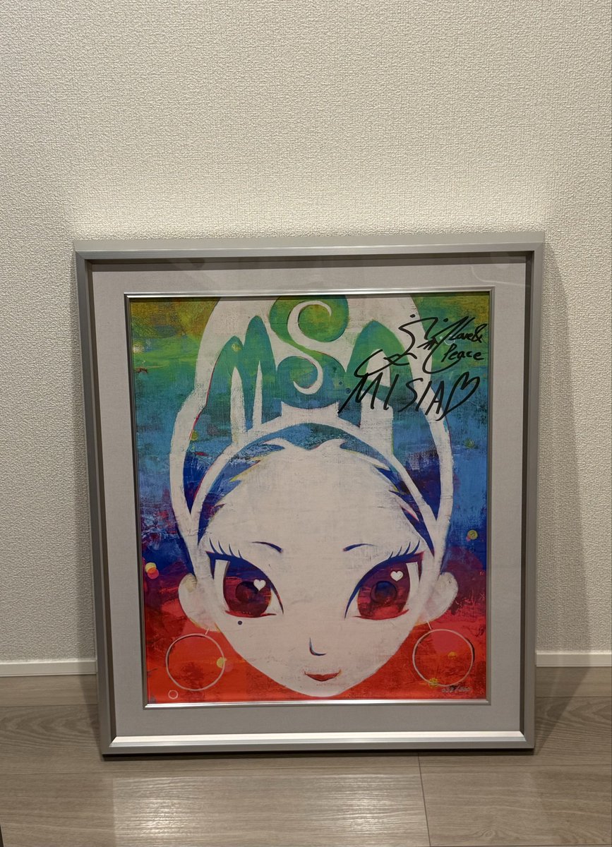 注文していたキャンバスアート用の額縁が届きました✨✨ とても大切な