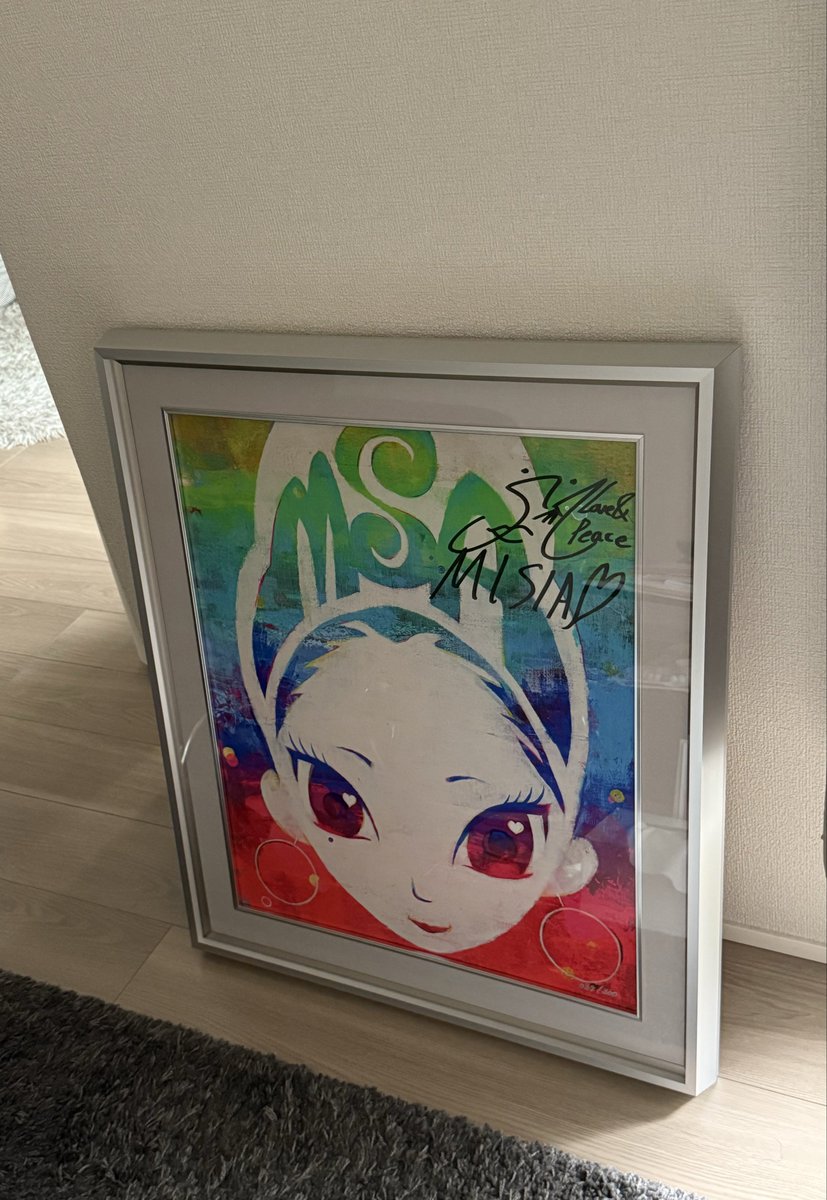 注文していたキャンバスアート用の額縁が届きました✨✨ とても大切な