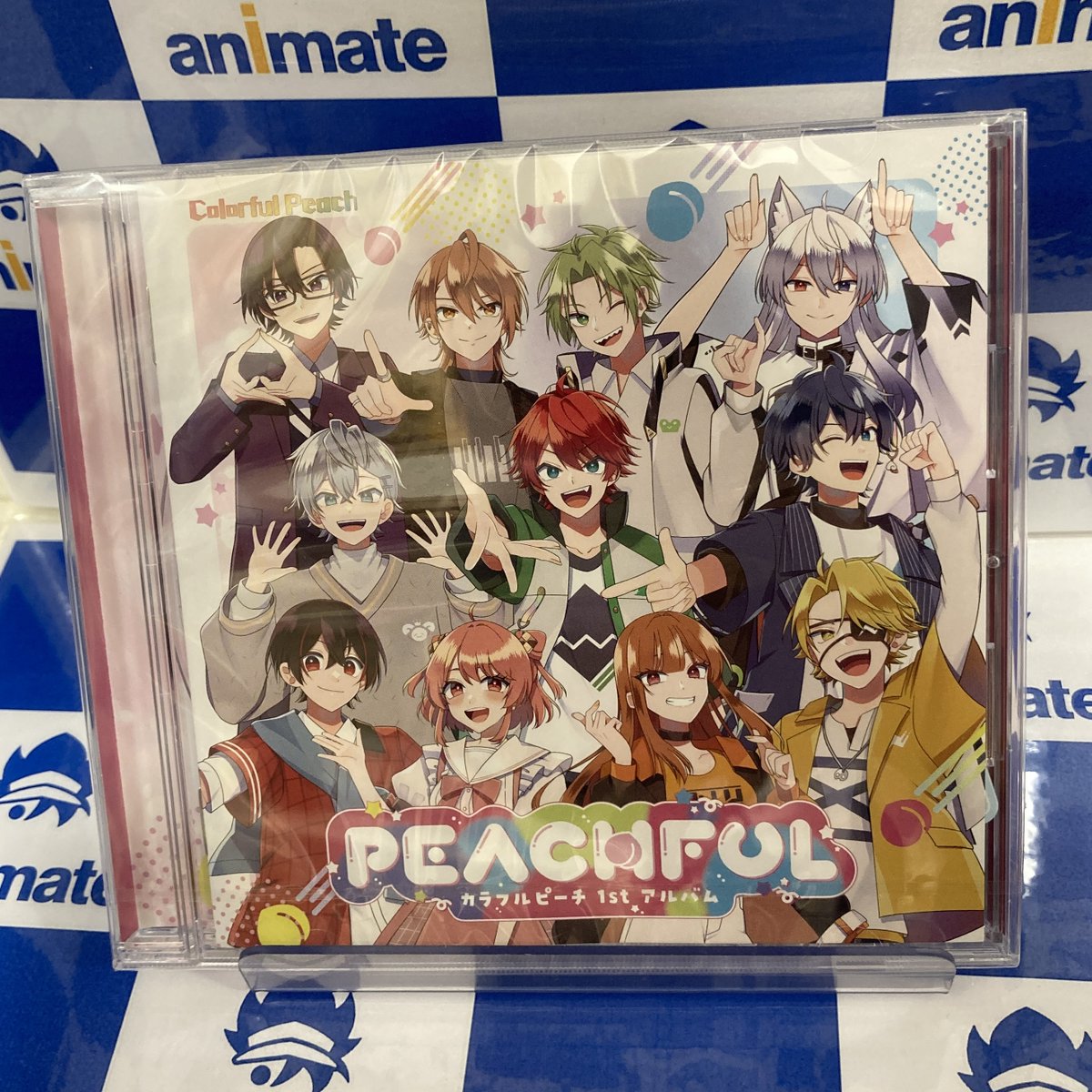 オーディオ入荷情報】 CD #カラフルピーチ 『PEACHFUL ～カラフル