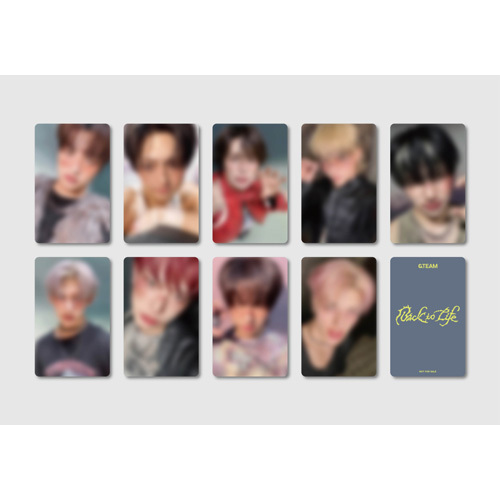 &TEAM】 ／ KR 1st Mini Album 'Back to Life' ラッキードローイベント