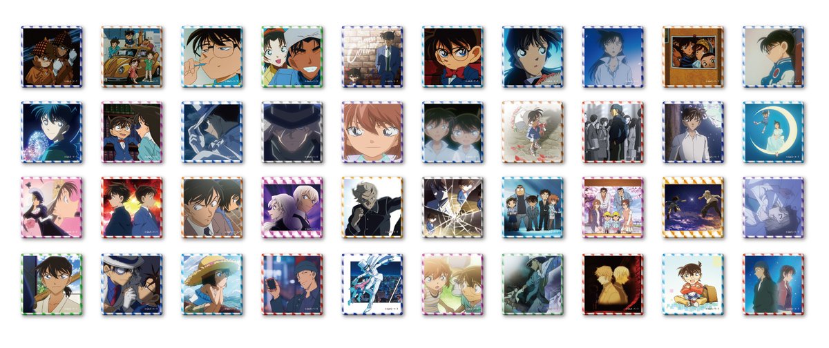 ◢◤メモリアルシーングッズ◢◤ ＃名探偵コナン TDメモリアル缶バッジ