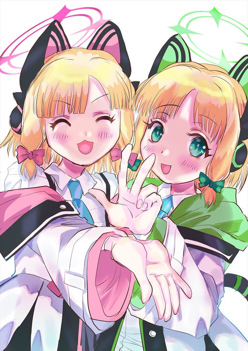 才羽モモイ、才羽ミドリ #ブルアカ