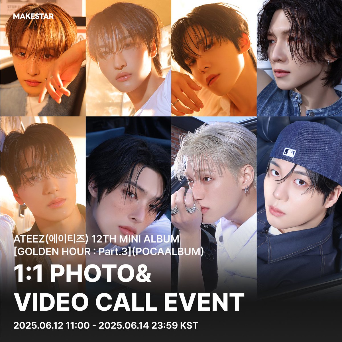 韓国対面＆ヨントン] #ATEEZ 12TH MINI ALBUM [GOLDEN HOUR : Part.3