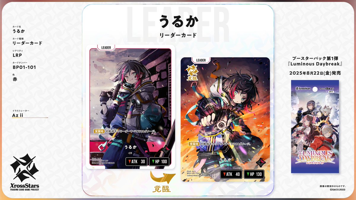 🌟 うるか 登場！ 🌟 うるか（Crazy Raccoon）がXross Starsに登場！ 8