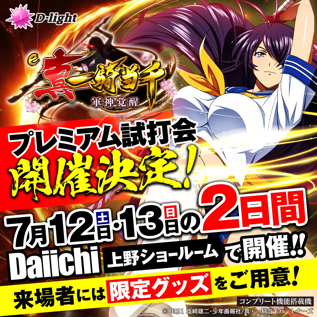 大一商会（D-light/Daiichi）君 LT3.0+【e機】真・一騎当千 軍神覚醒