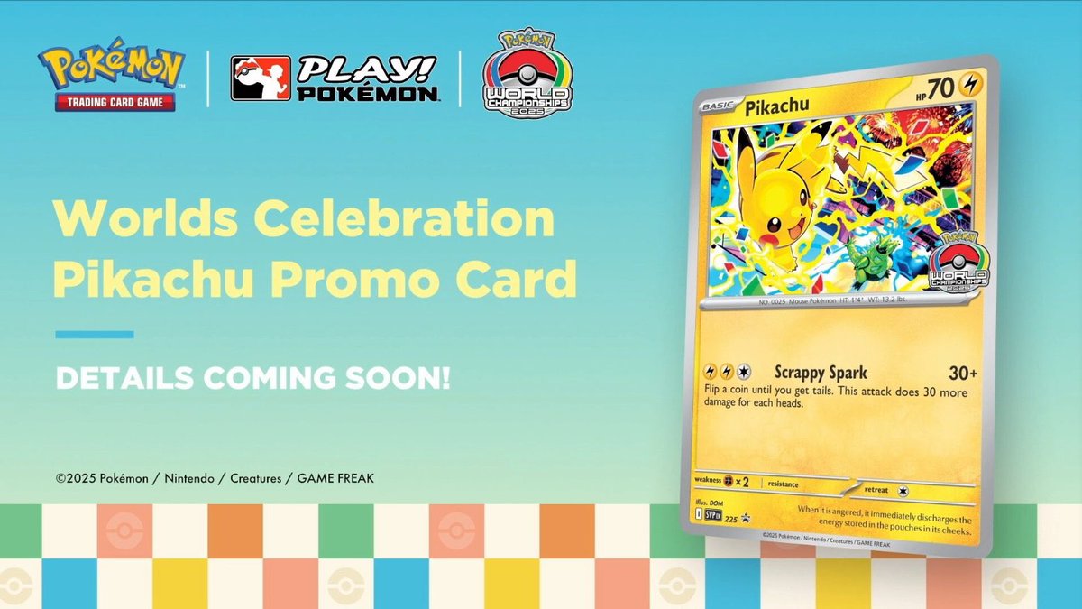 海外ポケカ ニュース🍄】 WCS2025アナハイムで配布されるウェルカム