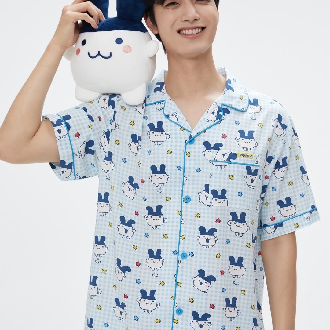 📢 🐣韓国限定🐣 韓国SPAO× #たまごっち パジャマ＆Tシャツ受付