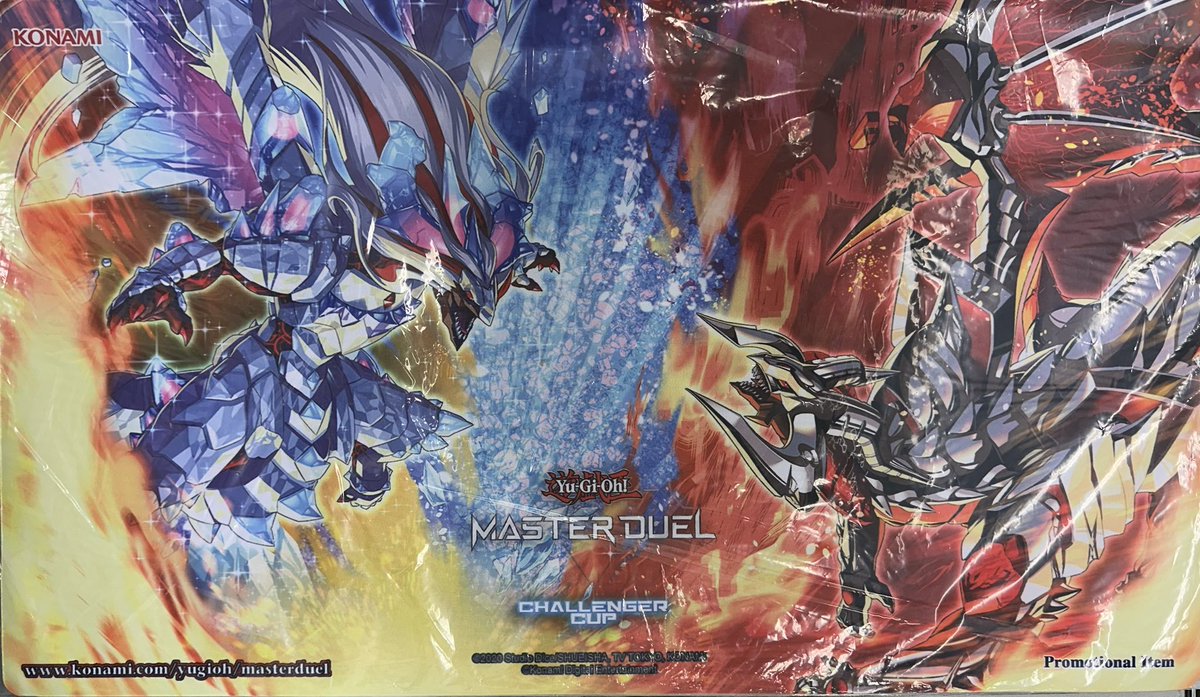 遊戯王 プレイマット】 烙印融合 ￥45,000- 氷剣竜ミラジェイド