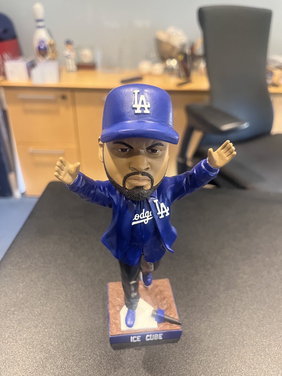 I want to thank the Dodgers organization for creating this Ice