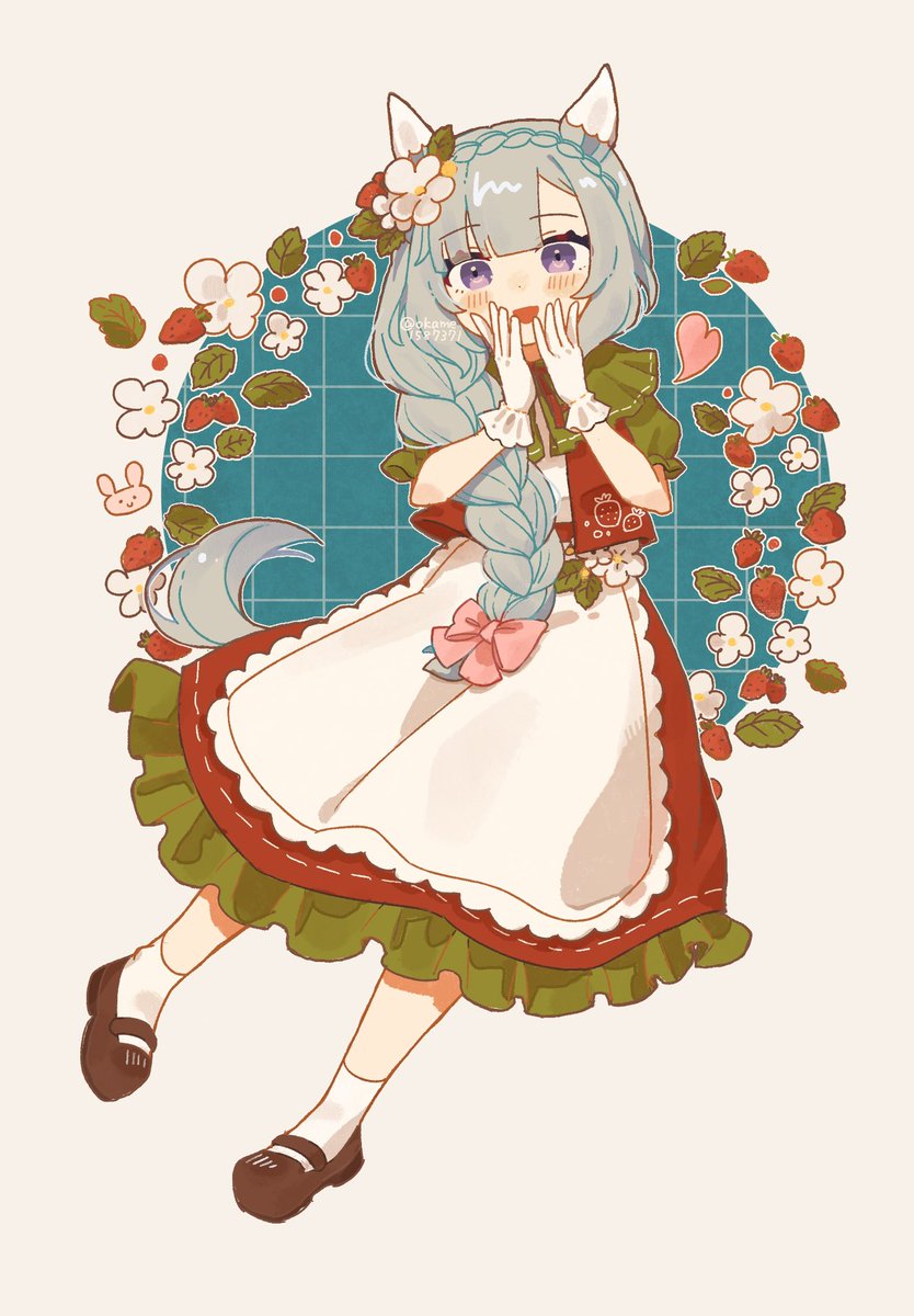 メジロアルダン(ウマ娘) 「」|ぶけ尾のイラスト