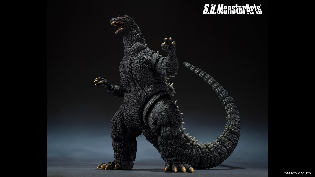 お知らせ】 『ゴジラVSビオランテ』より 「S.H.MonsterArts ゴジラ