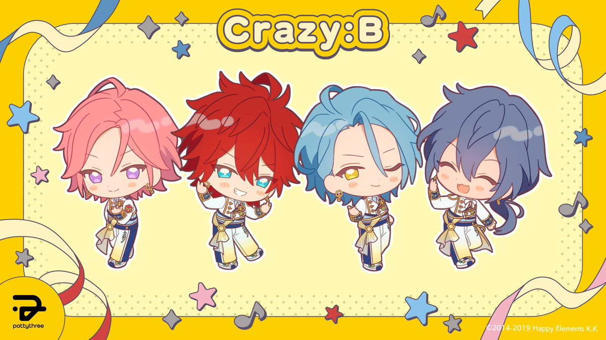 🟡 ℕ𝕖𝕨𝕤！ 🟡 #あんスタ With ThanX【 Crazy:B 】 pattythree株式