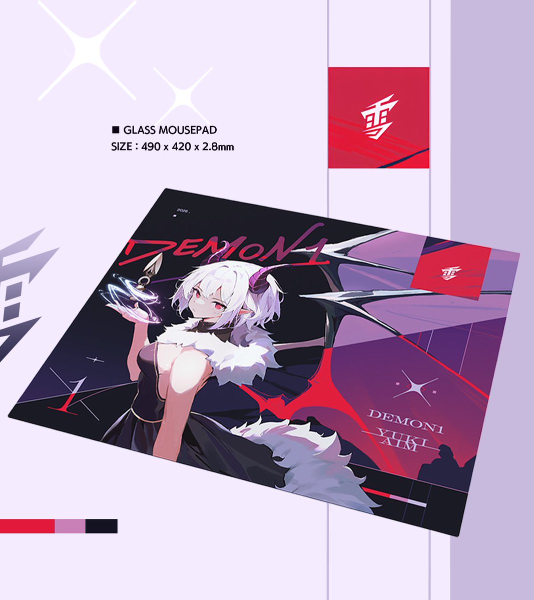 ◤◢◤予約受付開始◢◤◢ YukiAimから新作マウスパッドが登場！ 布製