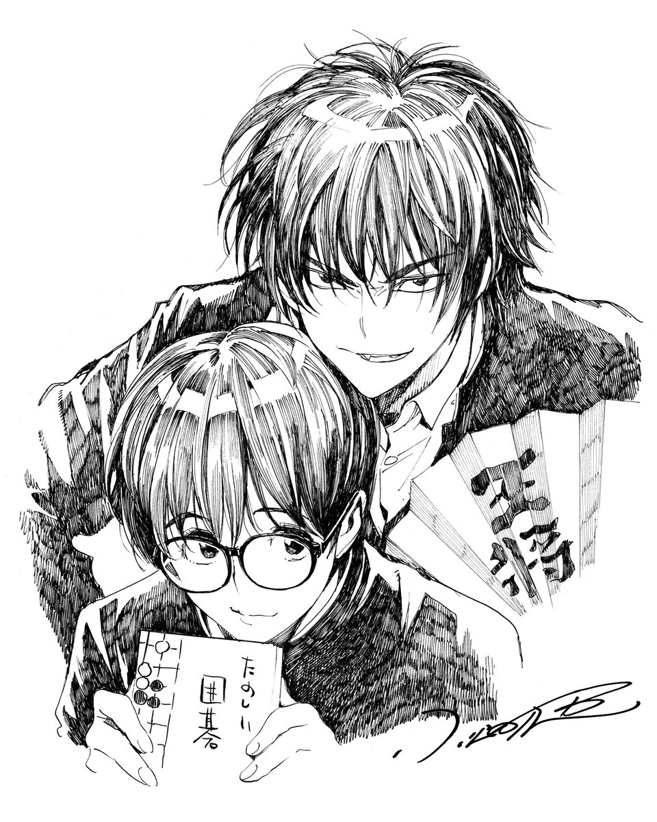 ヒカ碁展 開催まであと6日！ 特別描き下ろしイラストは〈筒井公宏と