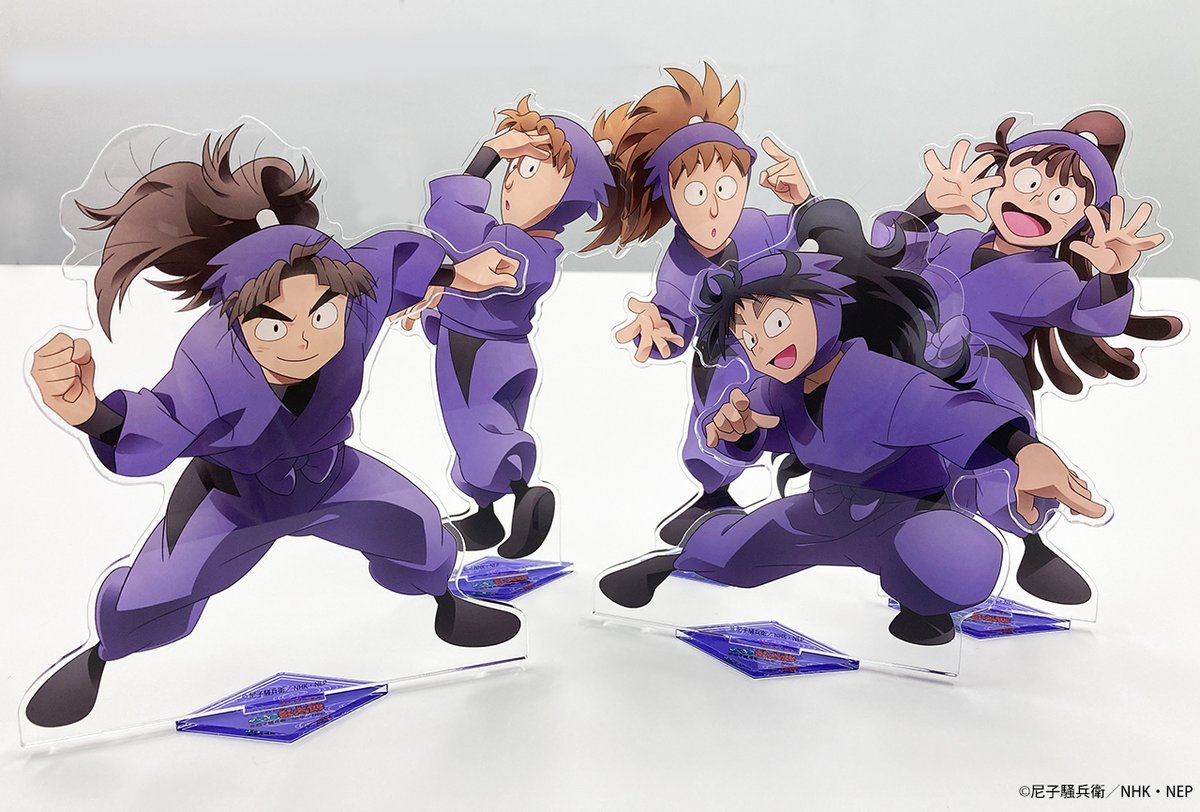忍たま乱太郎』×「select×collect」アクリルスタンドがアニメイトにて