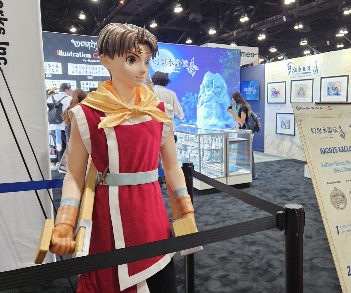 ⭐️#AX2025 幻想水滸伝ブースご紹介⭐️ アメリカ・ロサンゼルスで