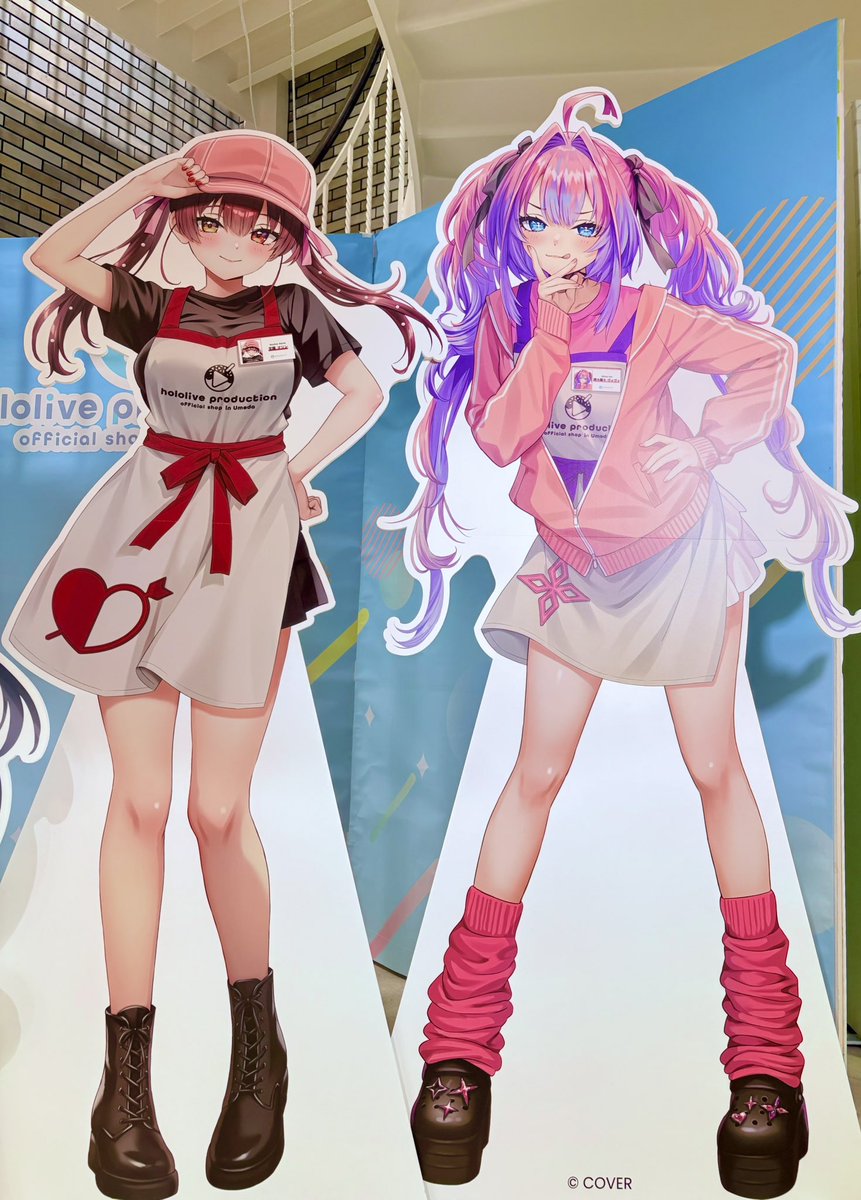 本日から『大阪梅田エリア』に 「hololive production official shop