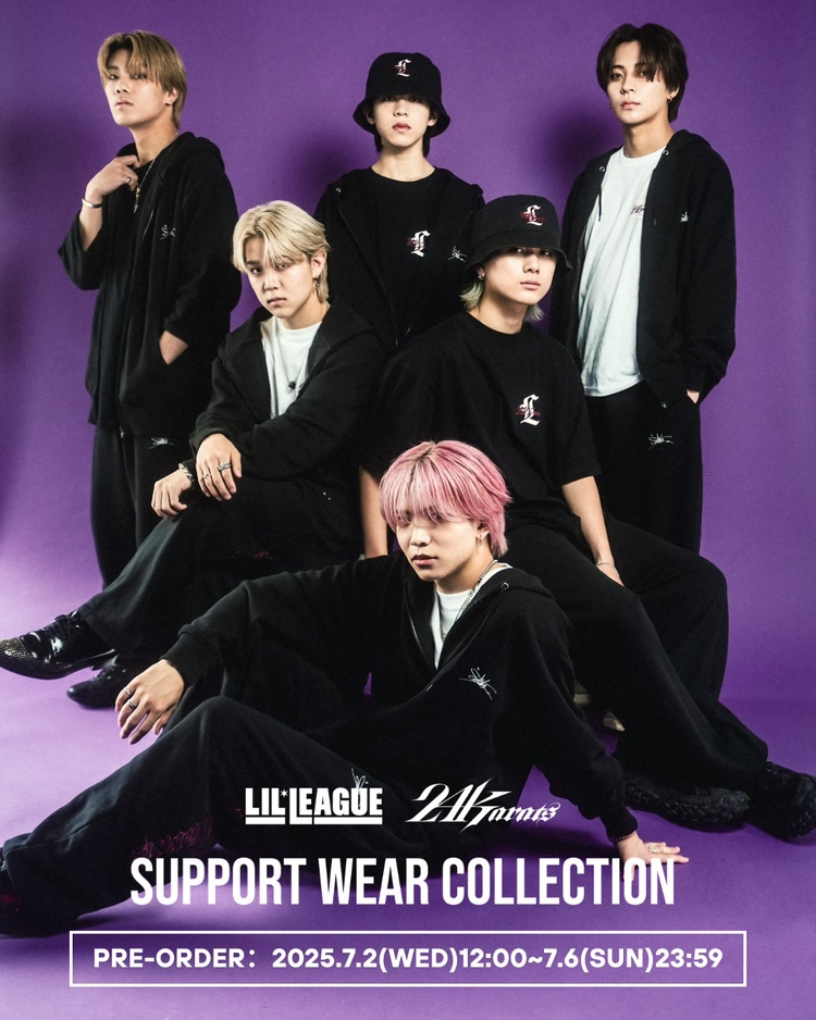 24karats × #LILLEAGUE 📢 ＼ 24karatsとLIL LEAGUEの コラボアイテム