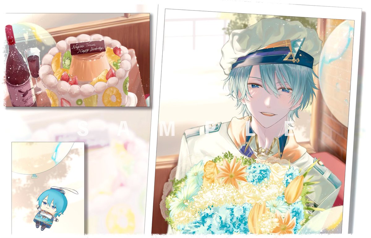 お知らせ】 にじさんじ所属 渚トラウトさんのお誕生日を記念した応援